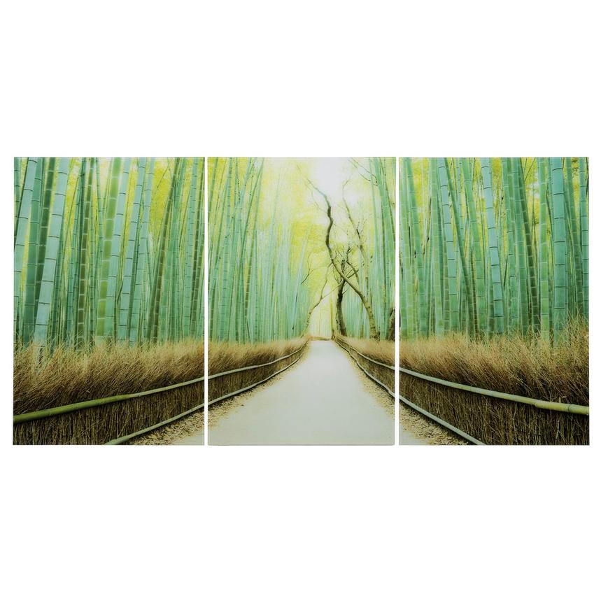 Bamboo Path Acrylic Wall Art