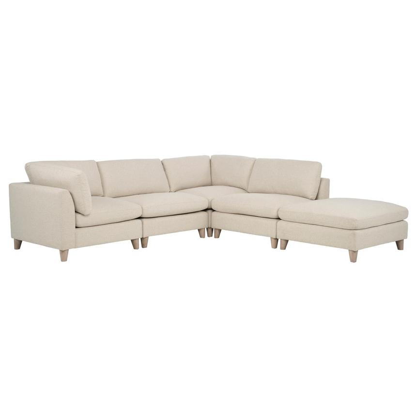 Wetherly Sectional Sofa w/Ottoman  main image, 1 of 7 images.