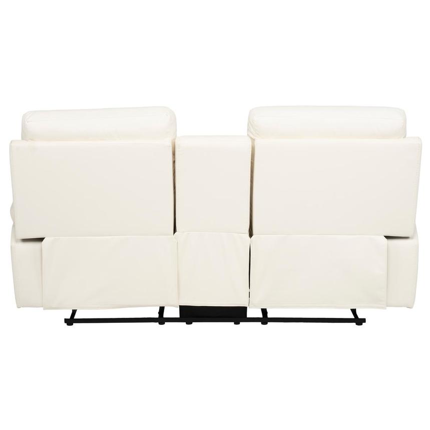 Maddox White Reclining Loveseat alternate image, 6 of 12 images.