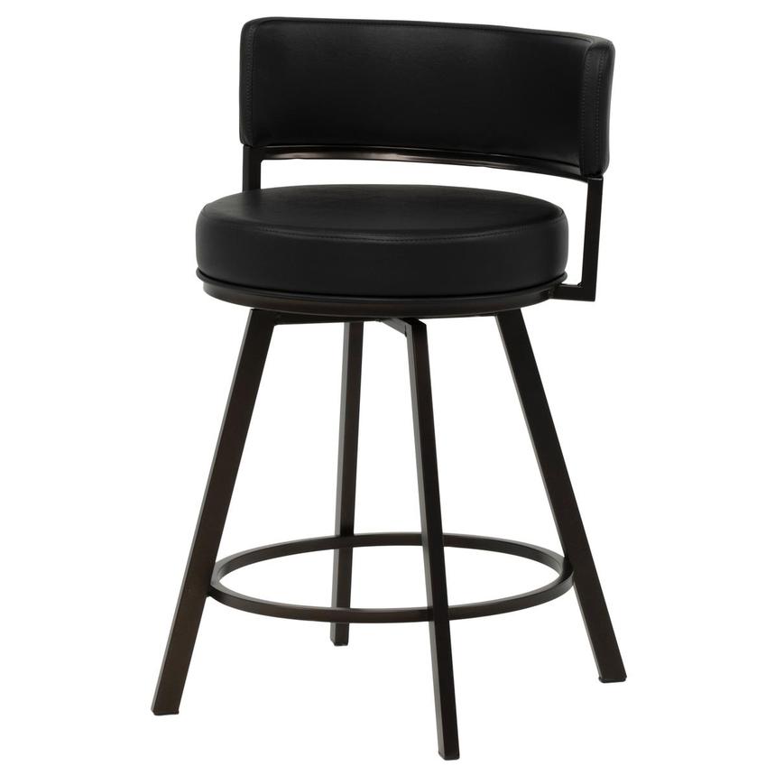 Bennet Black Counter Stool main image, 1 of 8 images.