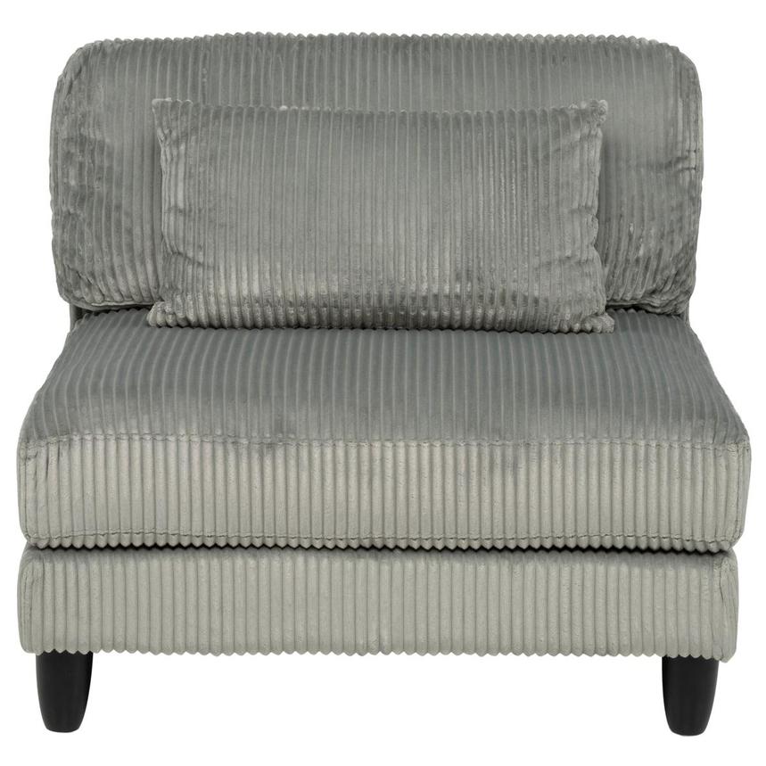 Cape Gray Armless Chair  main image, 1 of 4 images.