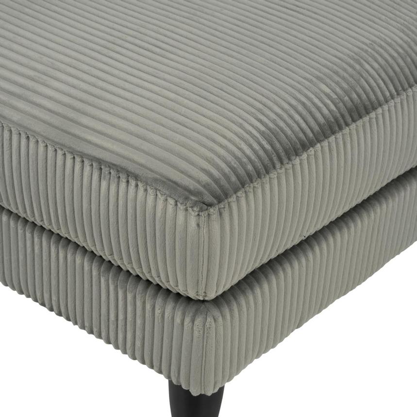 Cape Gray Sectional Sofa w/Ottoman alternate image, 11 of 12 images.
