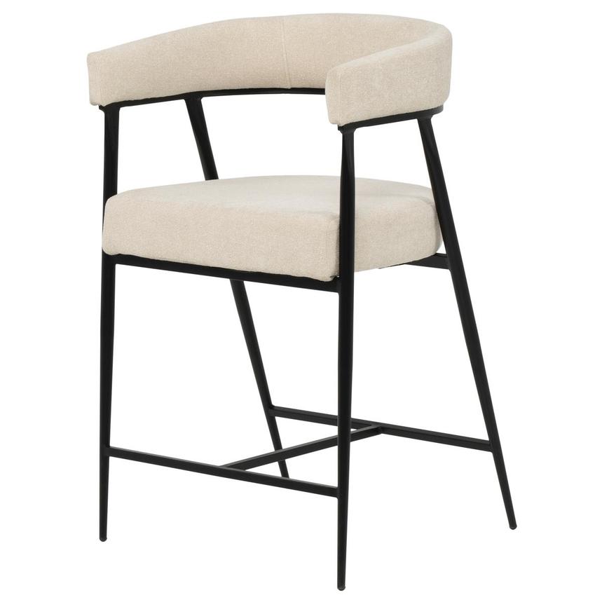 Celine Beige Counter Stool main image, 1 of 8 images.