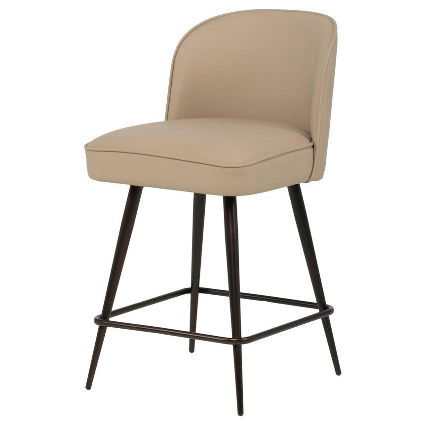 Lana Taupe Counter Stool main image, 1 of 8 images.