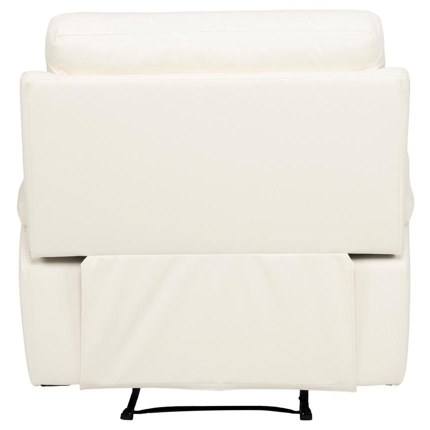 Maddox White Recliner Chair alternate image, 6 of 10 images.