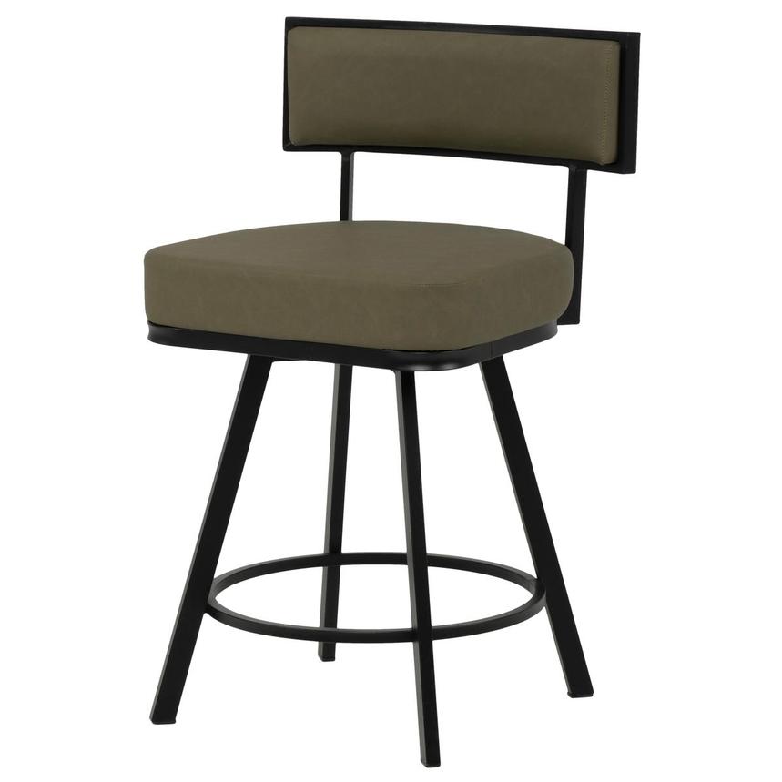 Olivia Green Counter Stool main image, 1 of 8 images.