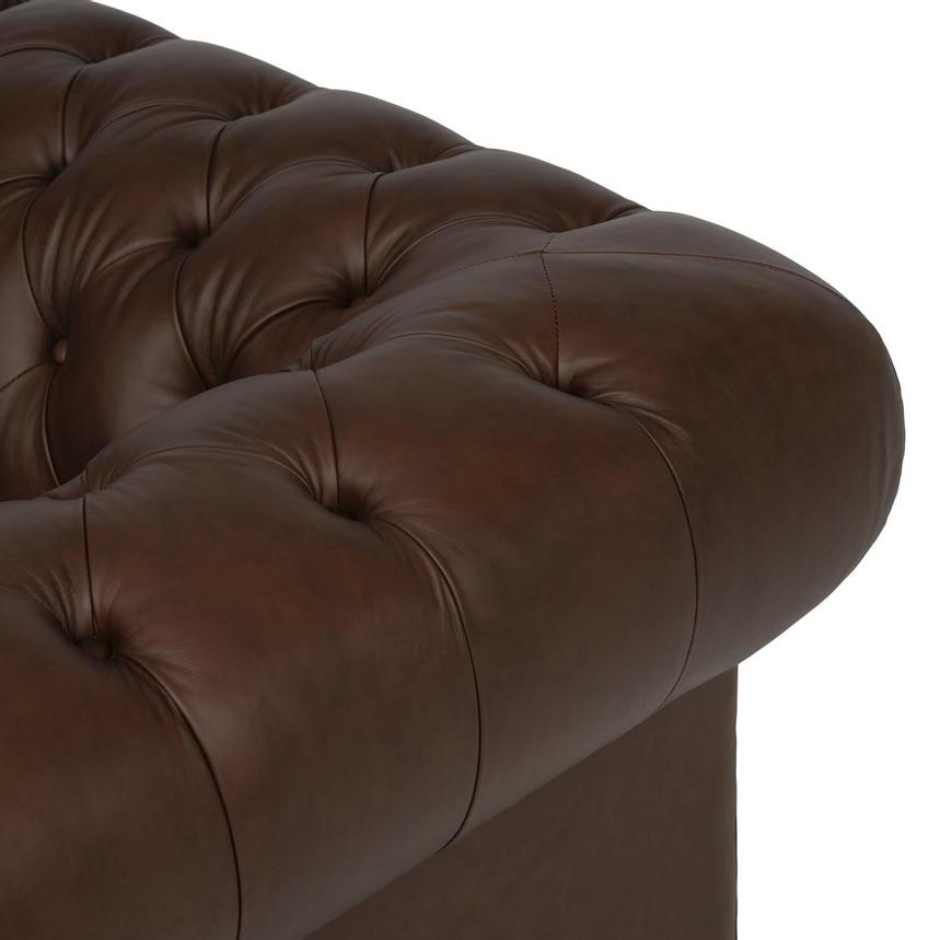 Regency Leather Accent Chair  alternate image, 6 of 8 images.