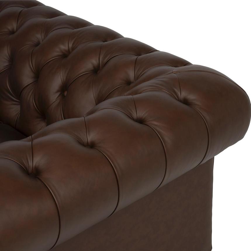 Regency Leather Sofa alternate image, 6 of 8 images.