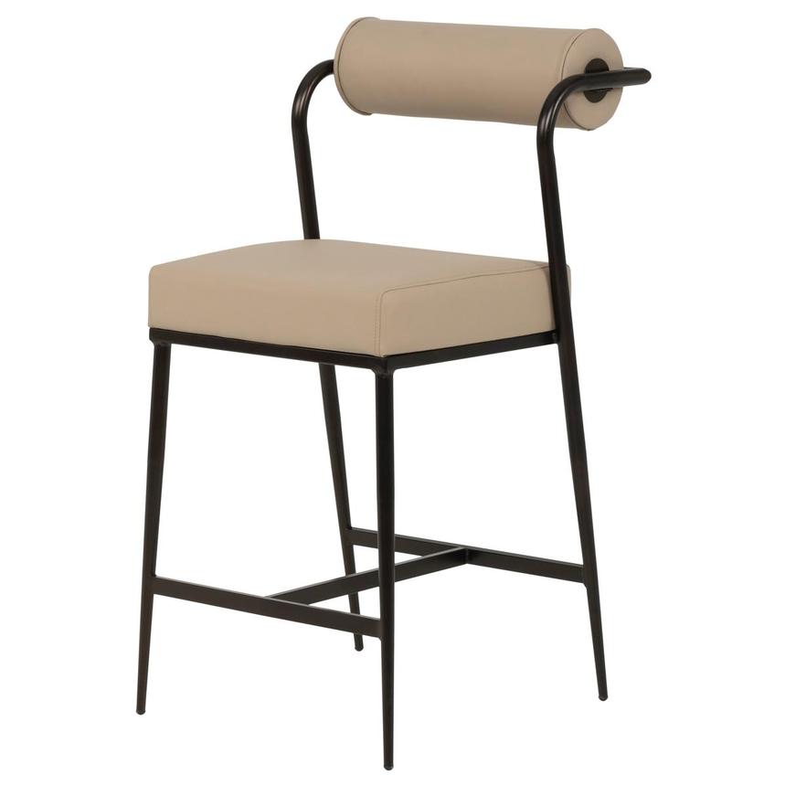 Rollo Taupe Counter Stool main image, 1 of 8 images.