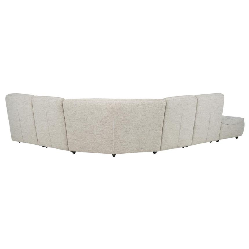 Biscuit Sectional Sofa w/Ottoman alternate image, 3 of 9 images.