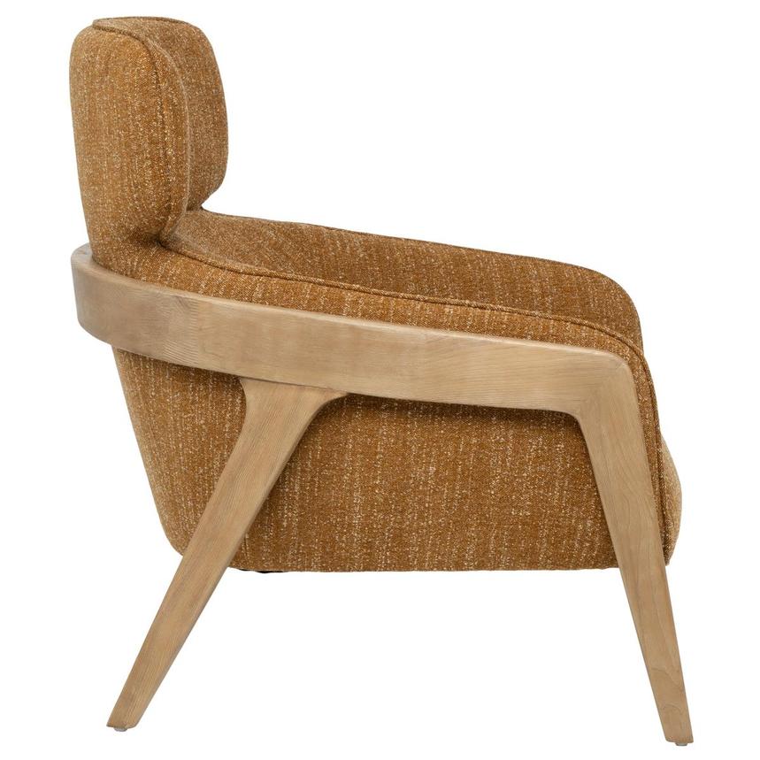 Irene Mustard Accent Chair  alternate image, 3 of 9 images.