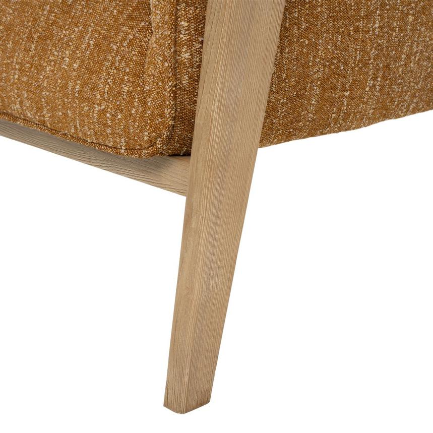 Irene Mustard Accent Chair  alternate image, 8 of 9 images.