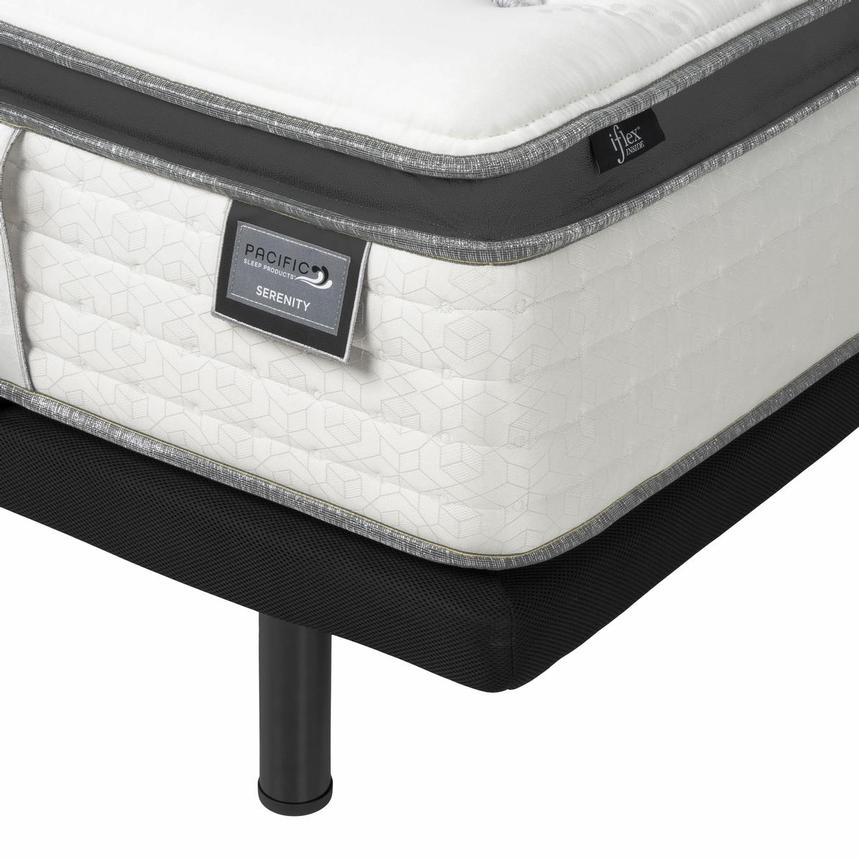Serenity-Plush Twin XL Mattress w/Jared Powered Base alternate image, 3 of 4 images.