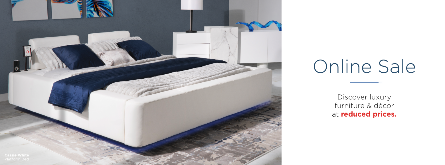 Online Sale. Discover luxury furniture & decor at reduced prices.
