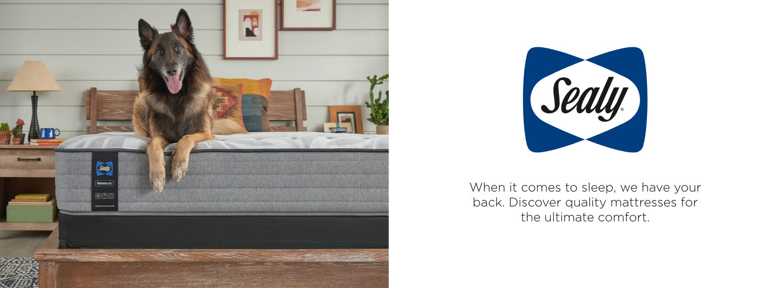 Sealy. When it comes to sleep, we have your back. Discover quality mattresses for the ultimate comfort.