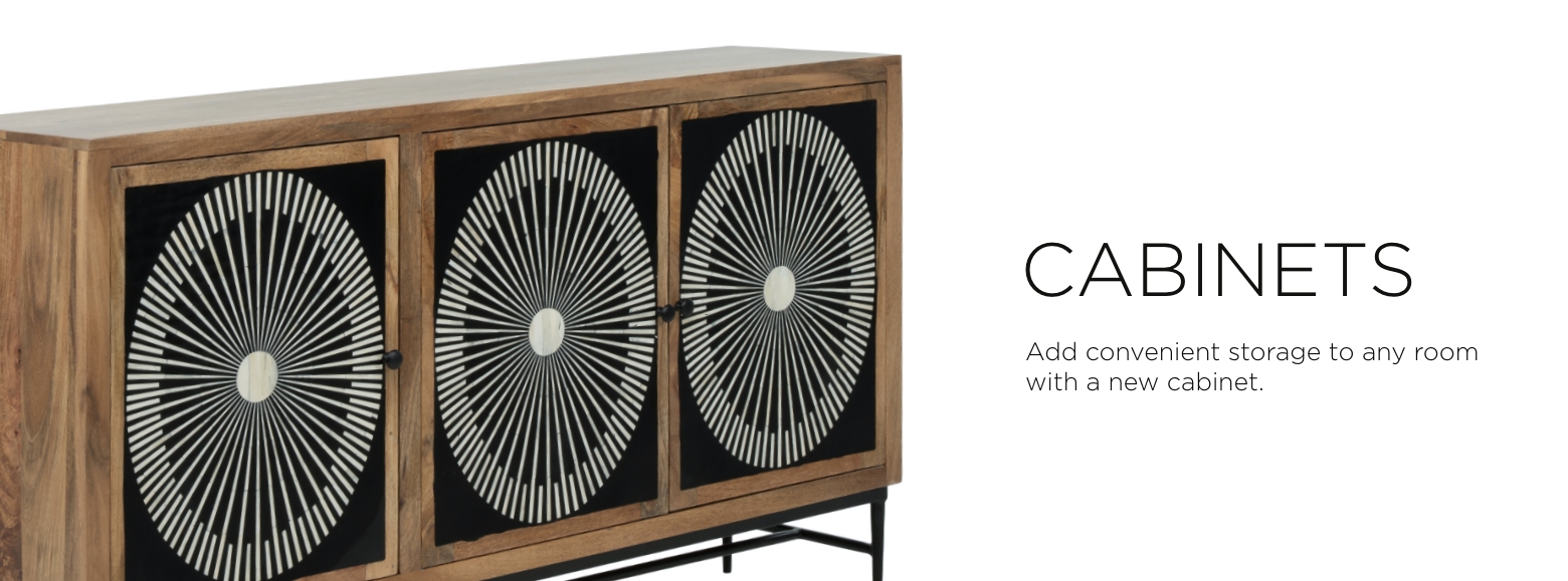 Cabinets. Add convenient storage to any room with a new cabinet.