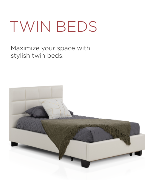 Beds & Bedrooms - Twin Beds | El Dorado Furniture