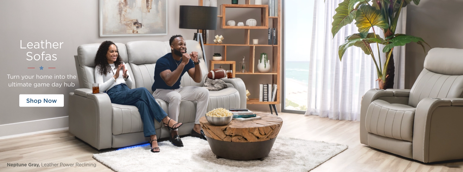 Leather Sofas. Turn your home into the ultimate game day hub. Shop Now.