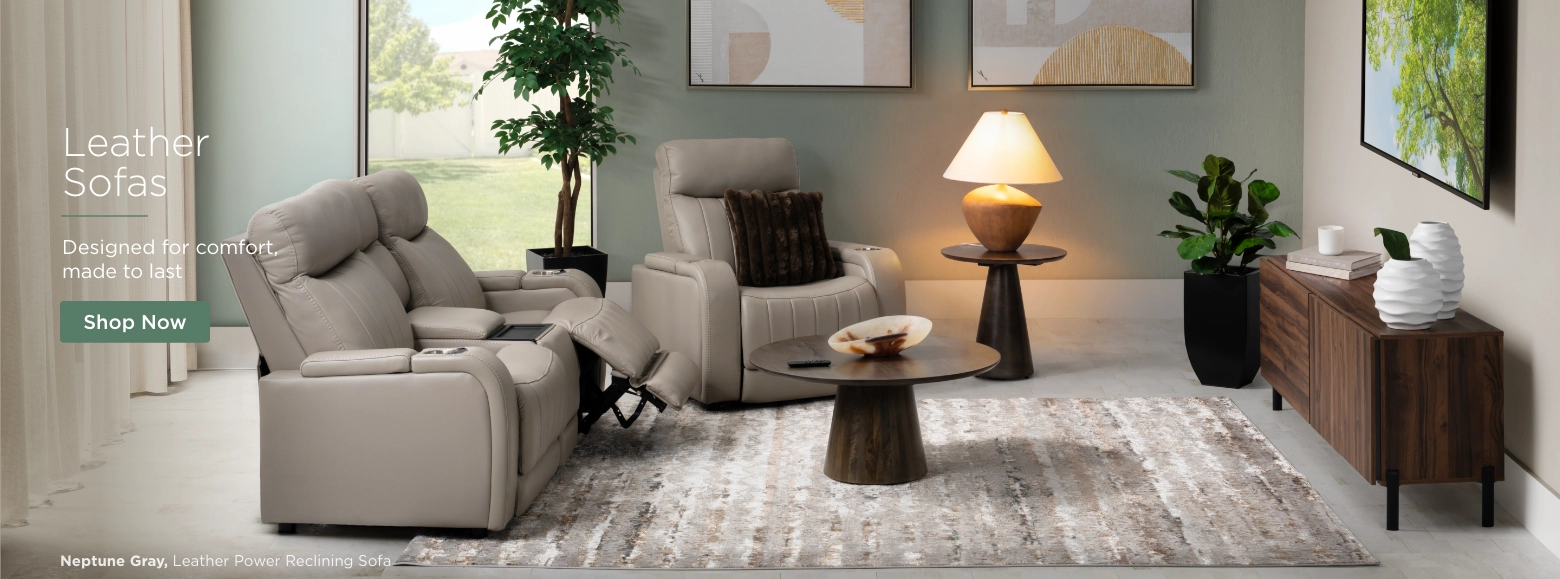 Leather Sofas. Designed for comfort, made to last. Shop Now