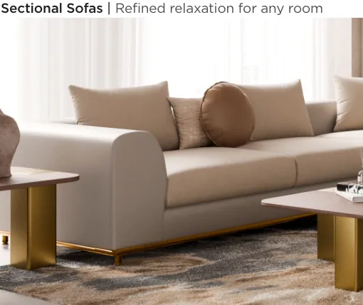 Sectional Sofas. Refined relaxation for any room