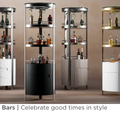 Bars. Celebrate good times in style.