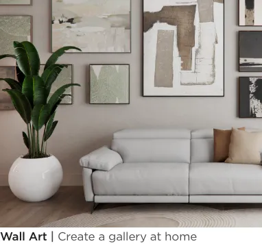 Wall Art. Create a gallery at home