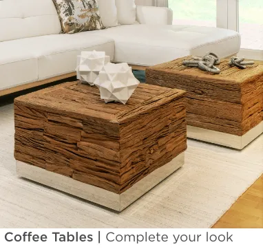 Coffee Tables. Complete your look